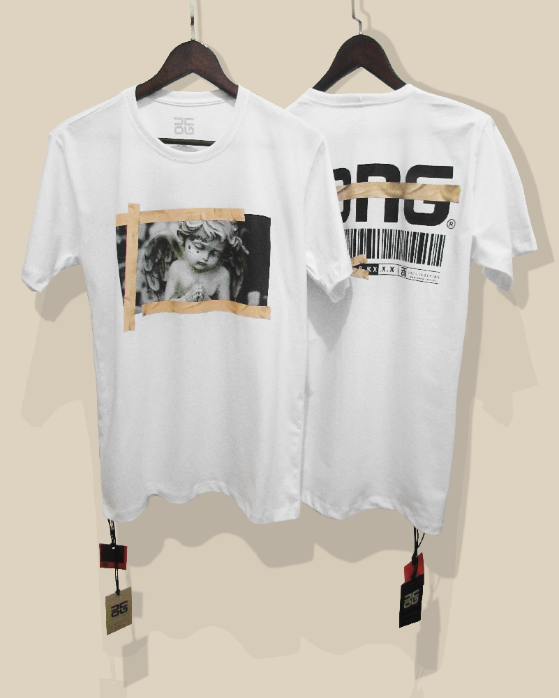 Camiseta Branca - LP - Adesivo