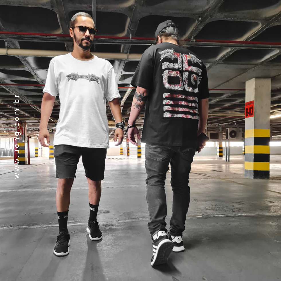 Camiseta Preta - Dragon