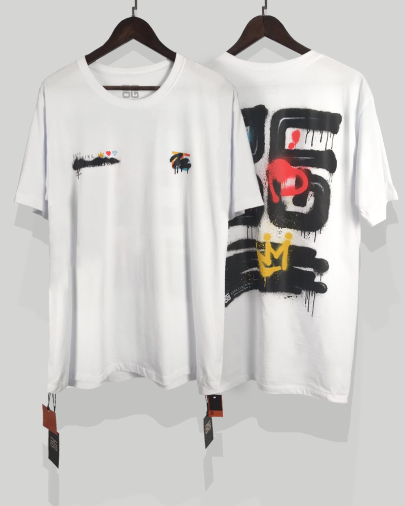 Camiseta Branca - Spray