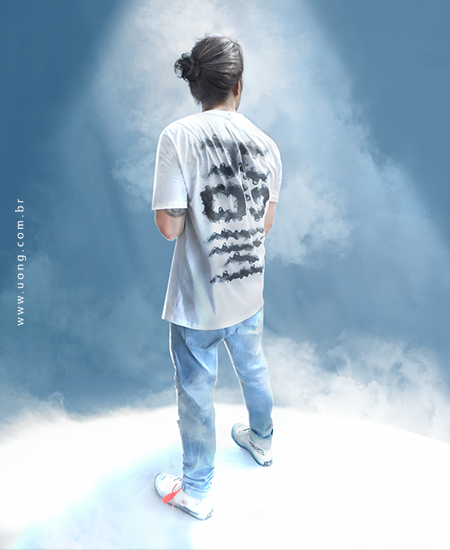 Camiseta Branca - Smoke