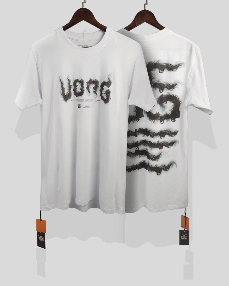 Camiseta Branca - Smoke