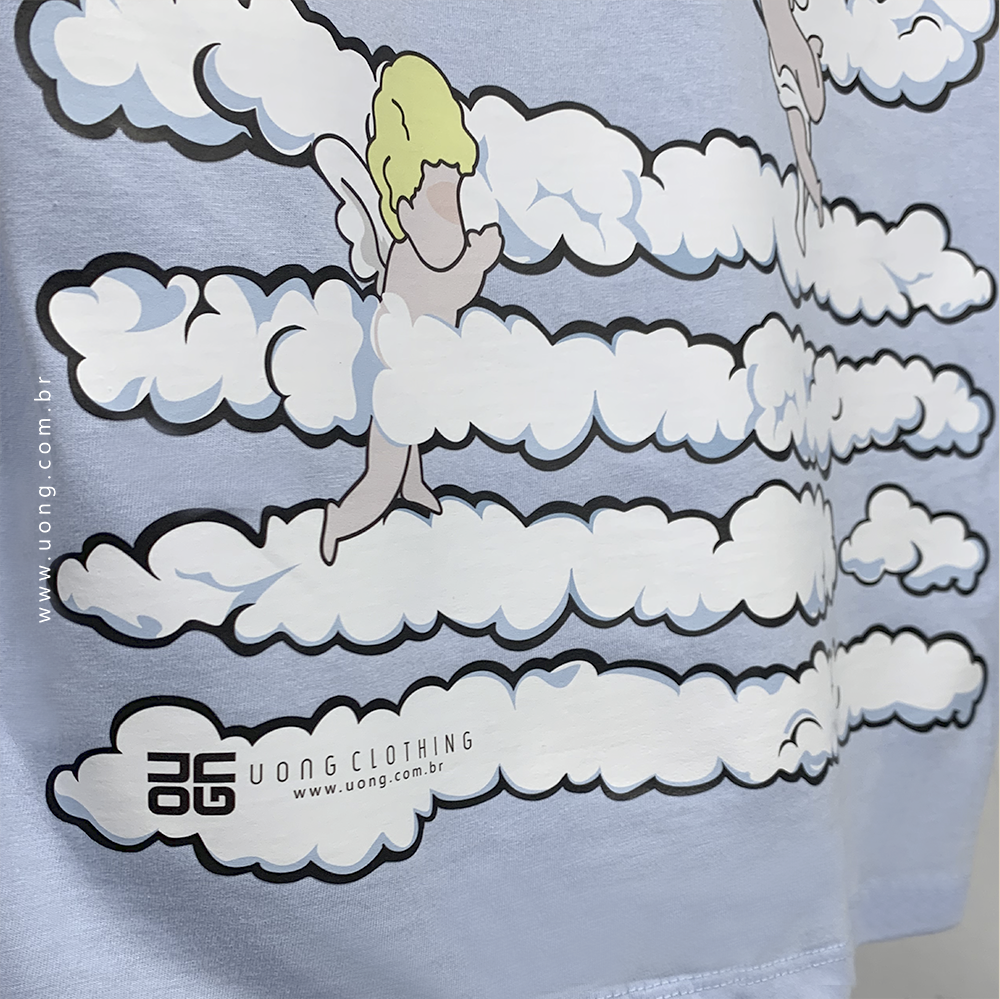 Camiseta azul - Cloud Target