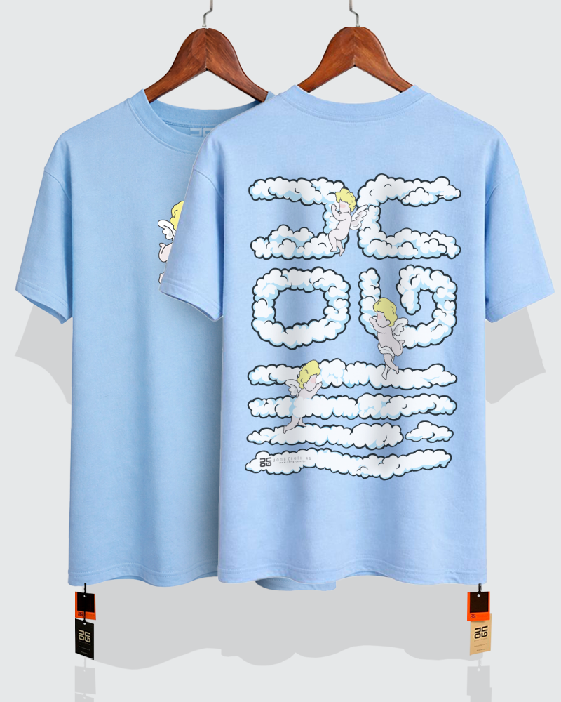 Camiseta azul - Cloud Target